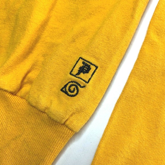 Primitive Naruto‎ Yellow Long Sleeve Graphic T-shirt Size Large Shippuden - Picture 5 of 8